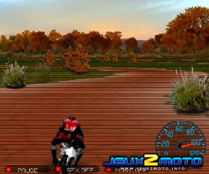 Course moto 3d